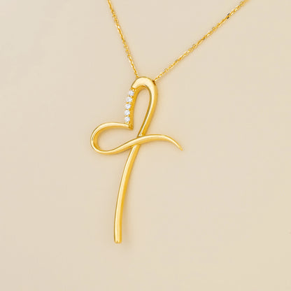 Cadena Corazon Lazo