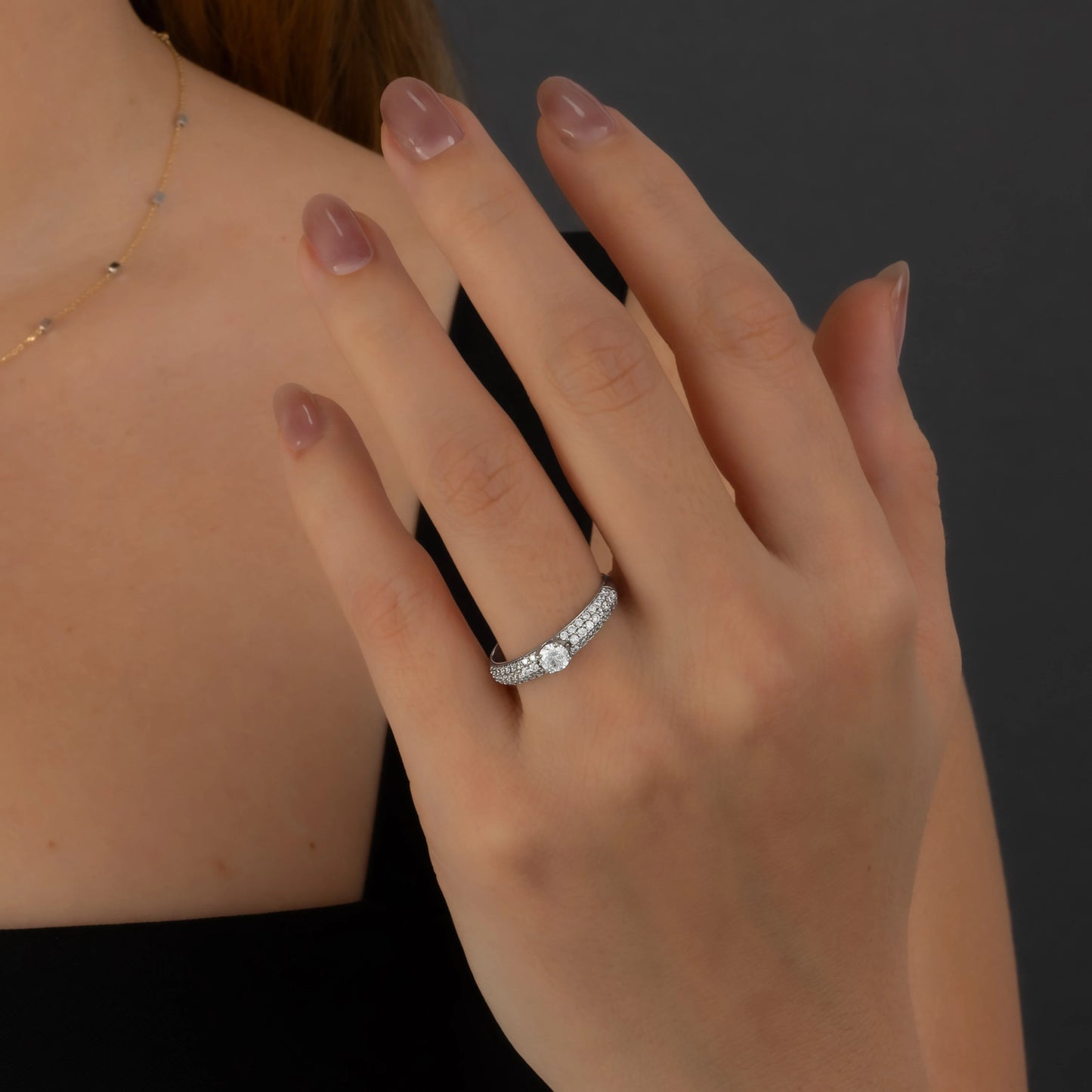Anillo Compromiso Yael Talla 8 1/4