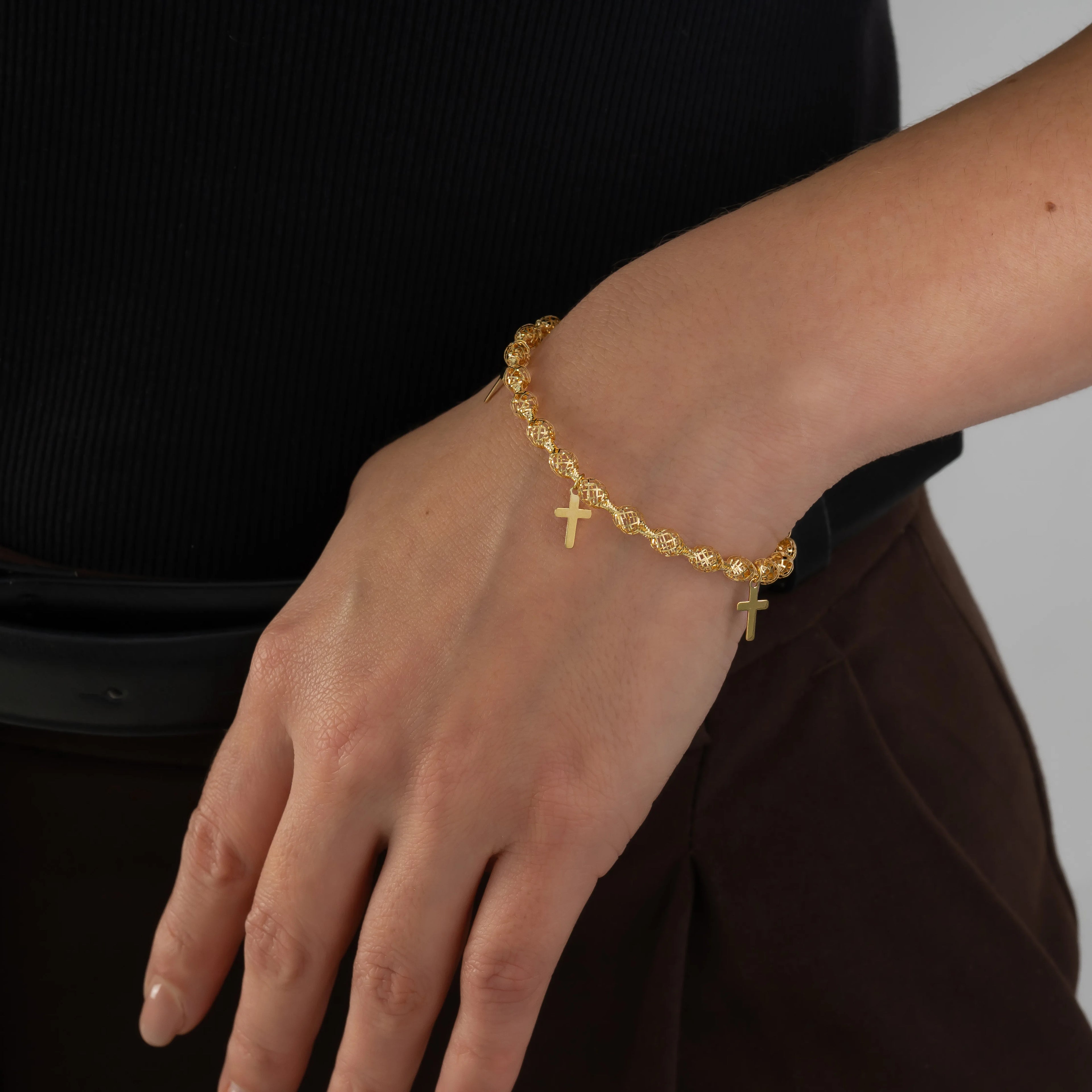 Pulsera Elástica Cruz