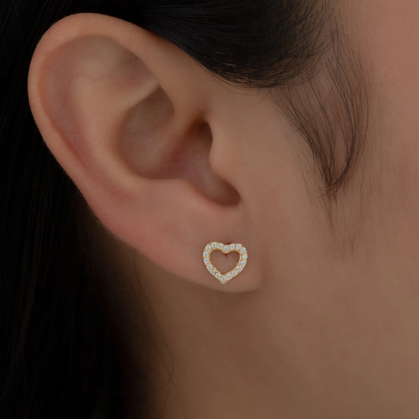 Topos Silueta Corazon 7mm