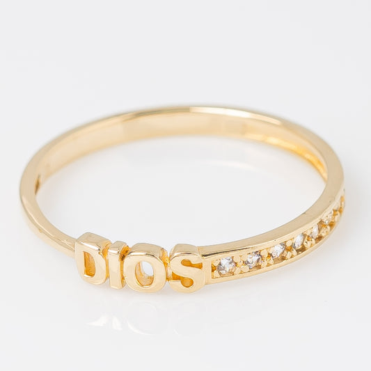 Anillo Dios Talla 8