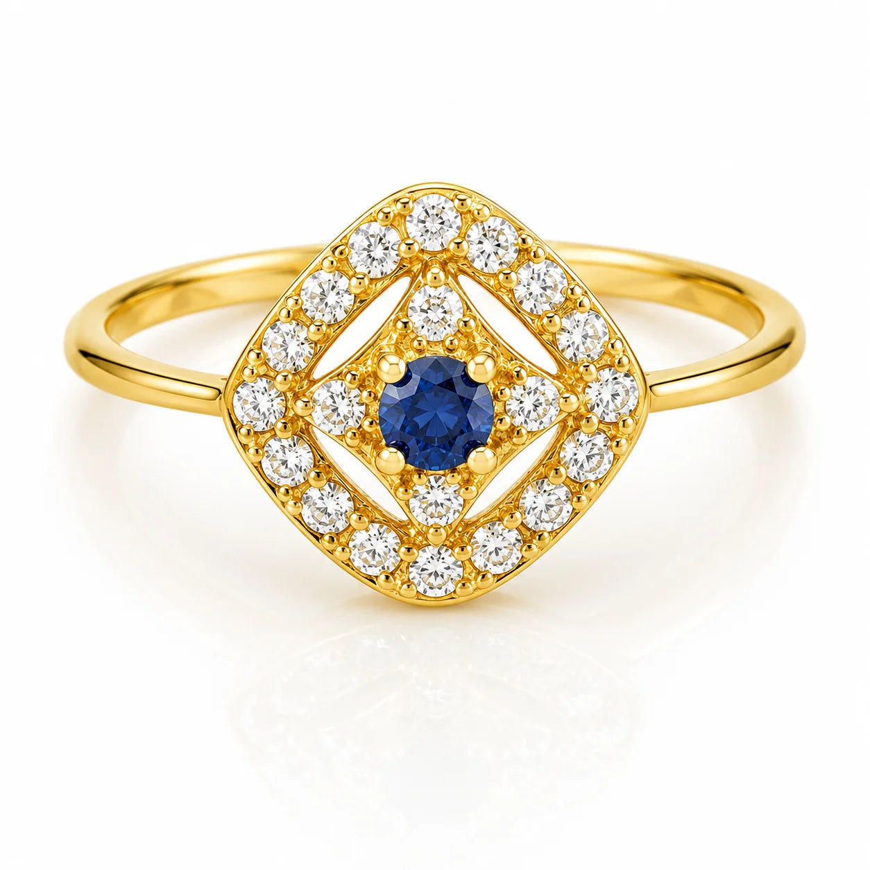 Anillo Zafiro Talla 6 1/2