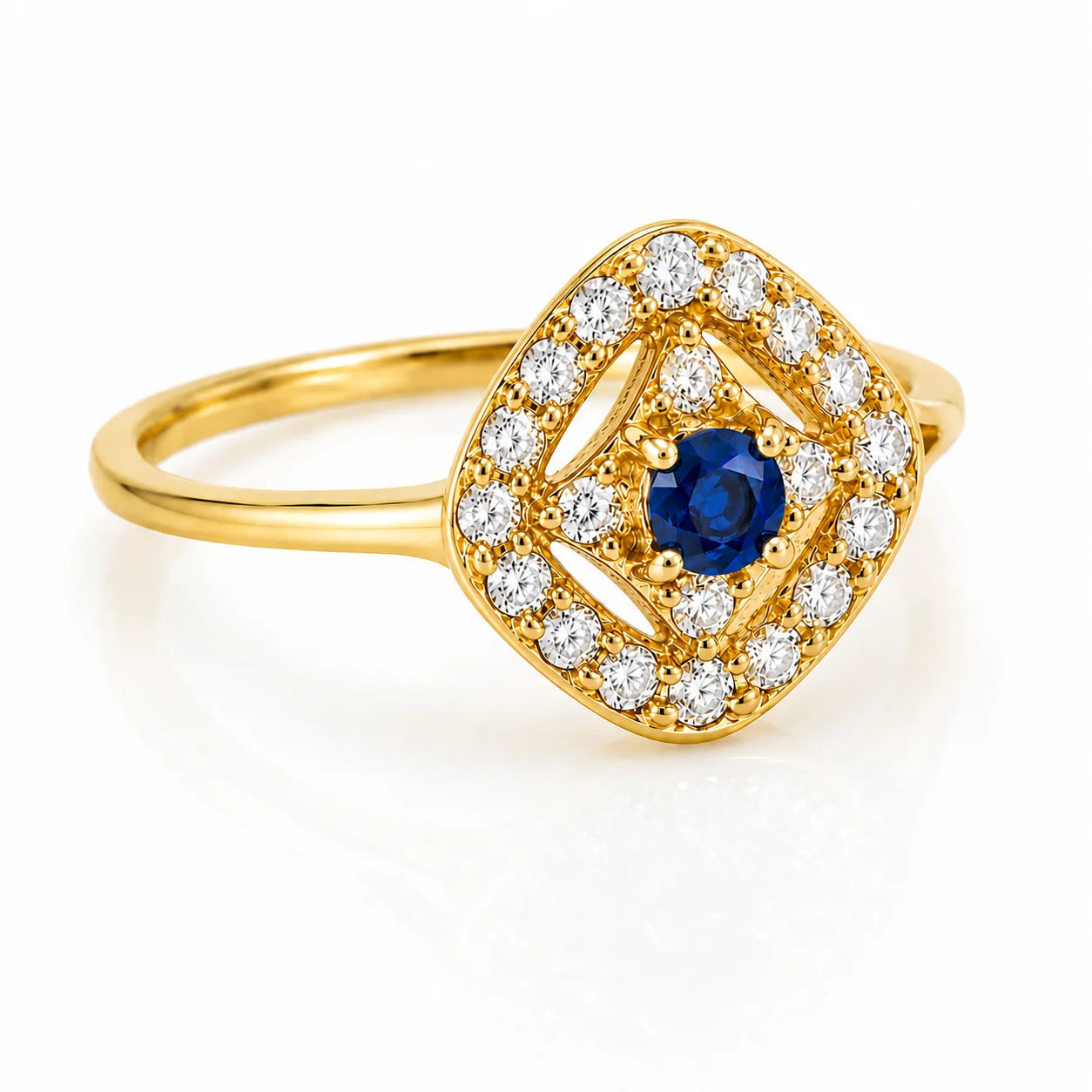 Anillo Zafiro Talla 6 1/2