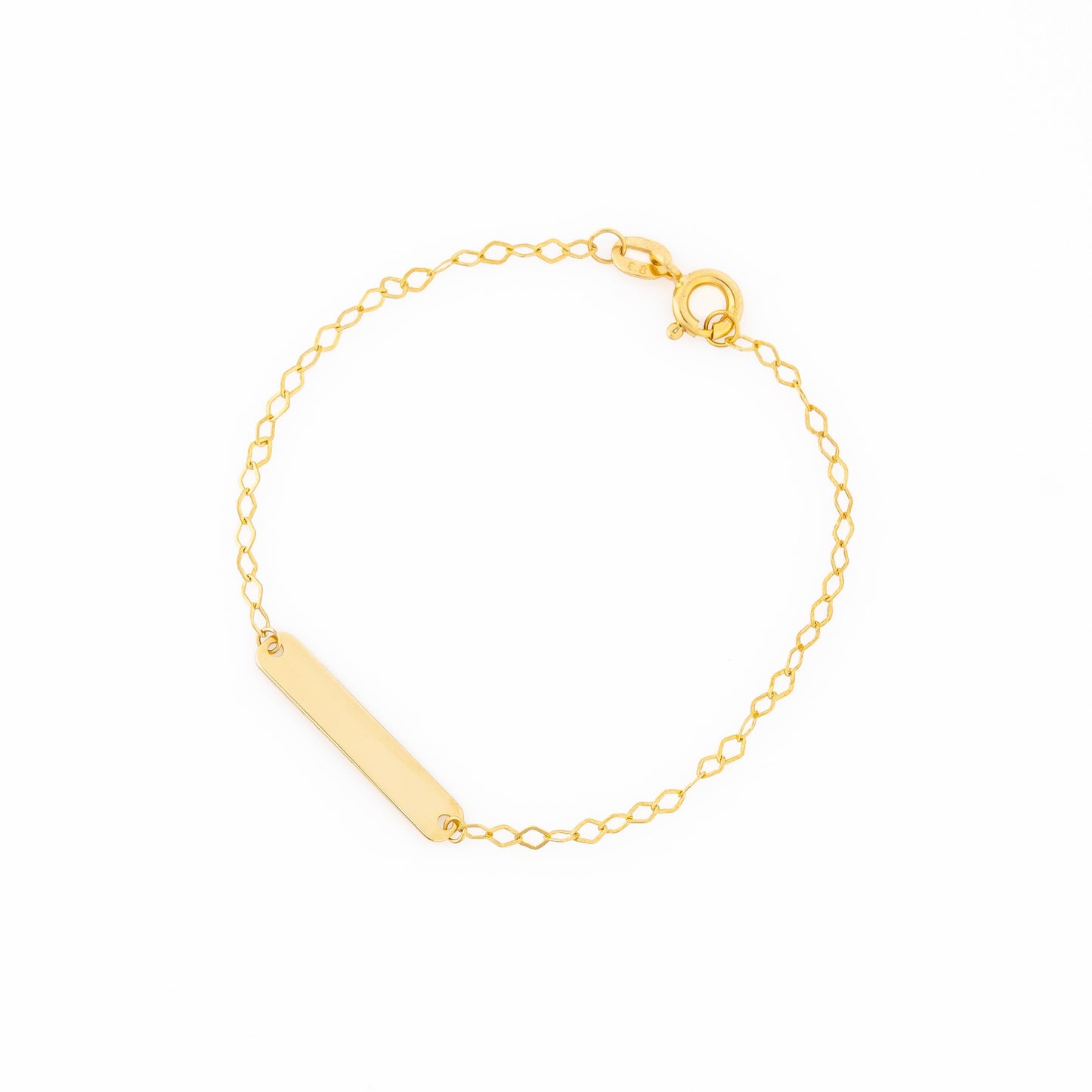 Pulsera Placa Tejido Forzatina