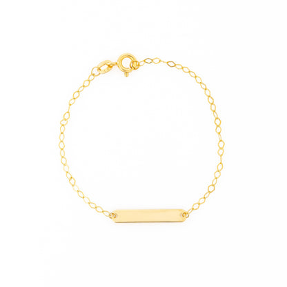 Pulsera Placa Tejido Forzatina