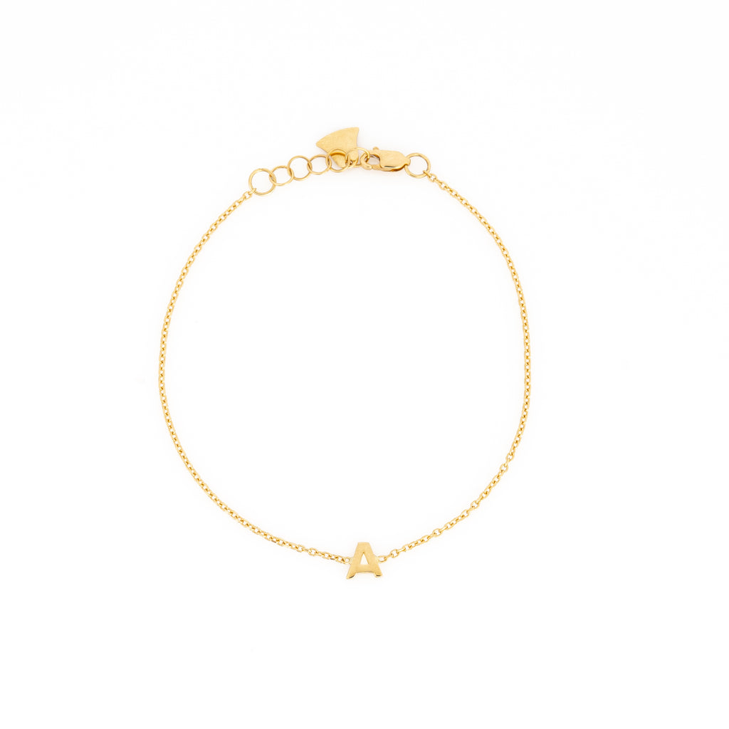 Pulsera Letra A 17cm