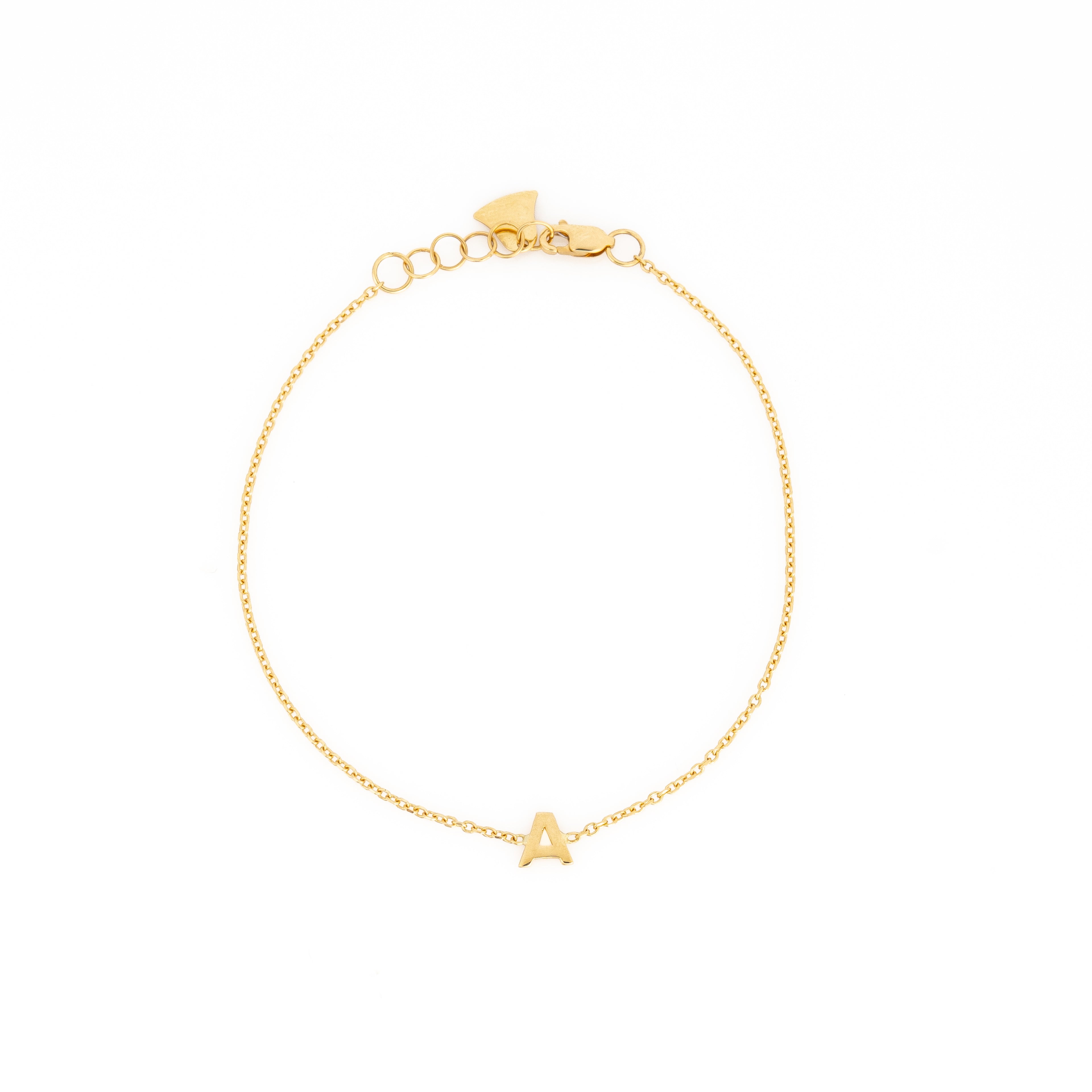 Pulsera Letra A 17cm