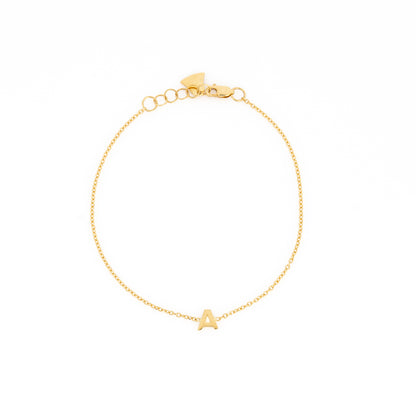 Pulsera Letra A 17cm