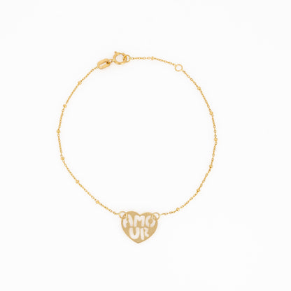 Pulsera Amour 18cm