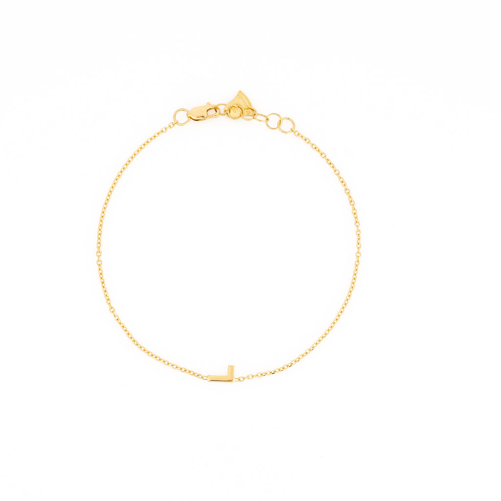 Pulsera Letra L 17cm