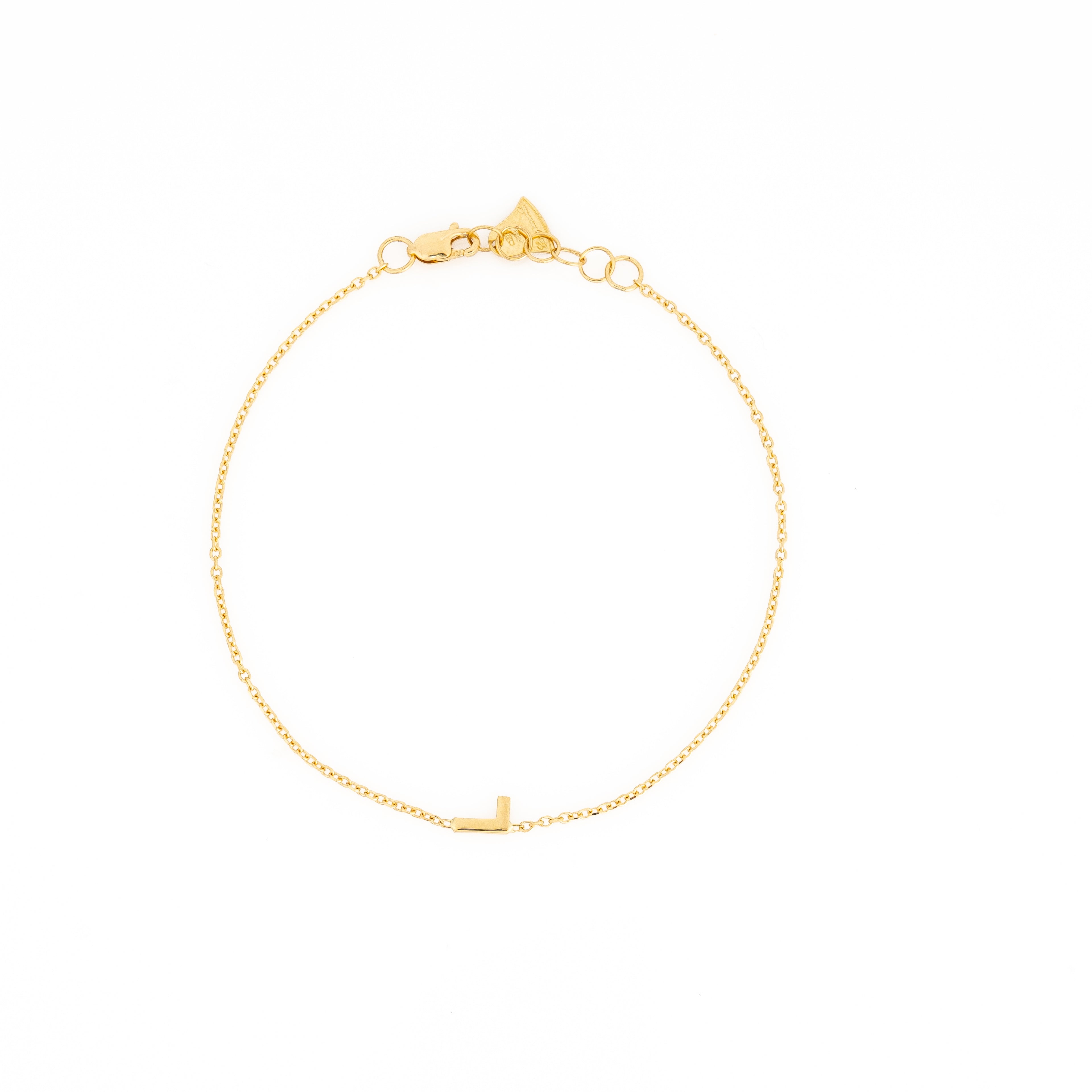 Pulsera Letra L 17cm
