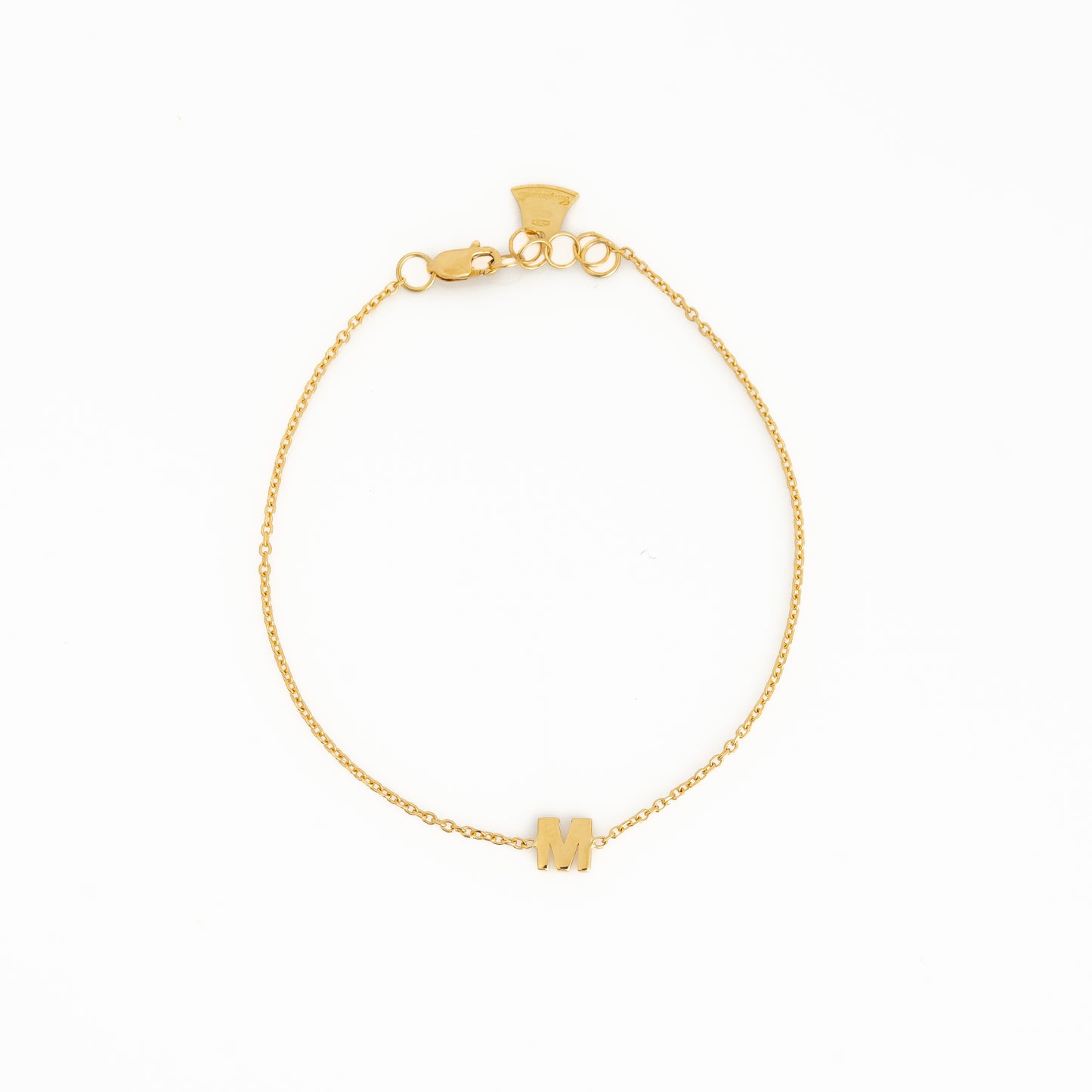 Pulsera Letra M 17cm