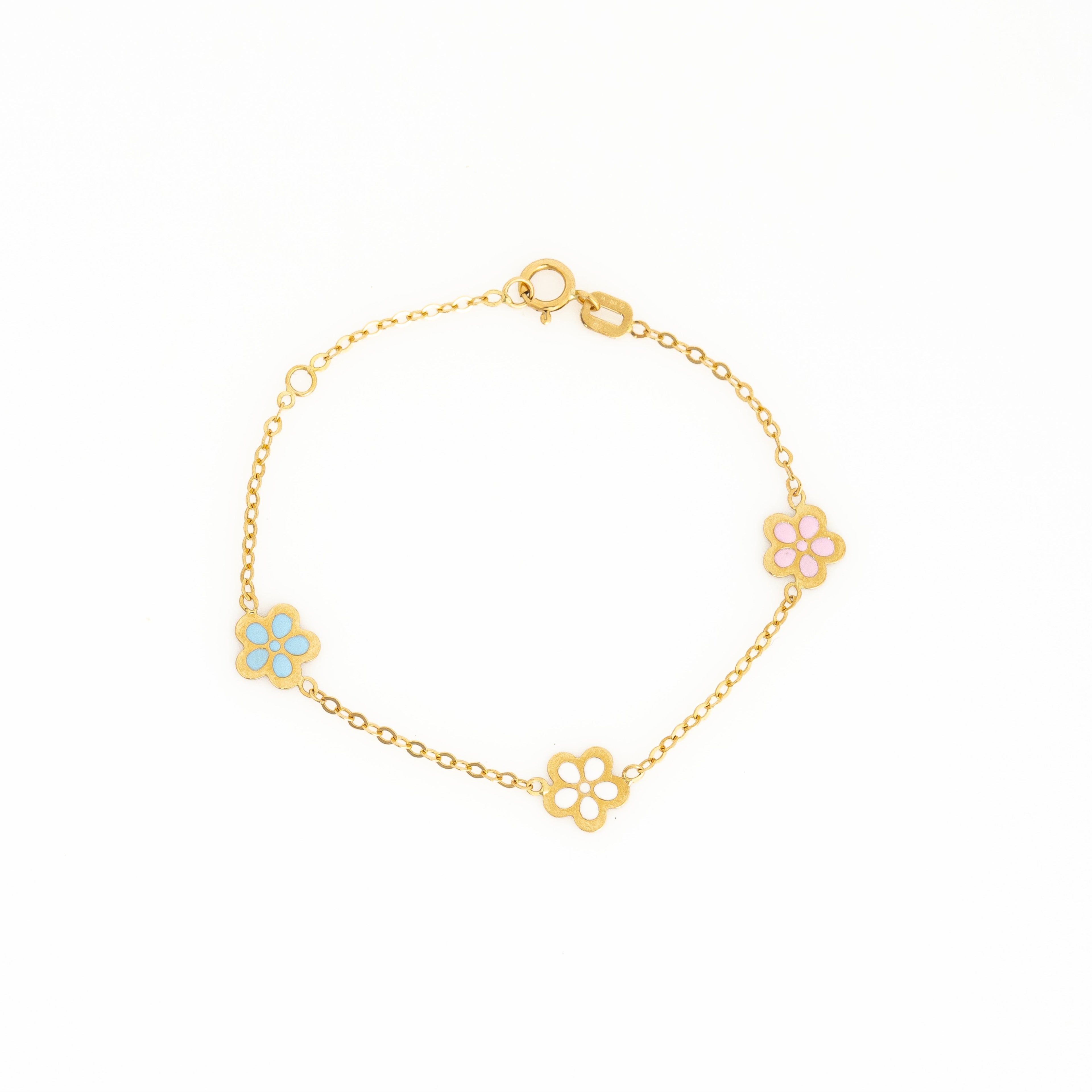 Pulsera Bebe Flores