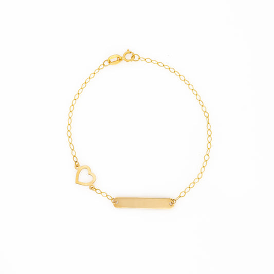 Pulsera Niña Corazon