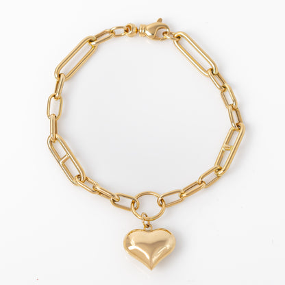 Pulsera Corazon 18cm