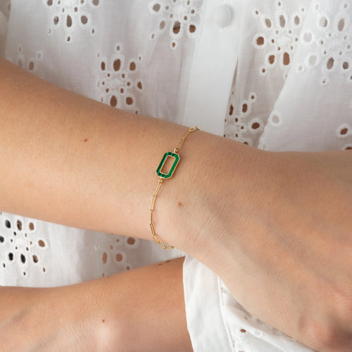 Pulsera Paper Clip 18cm