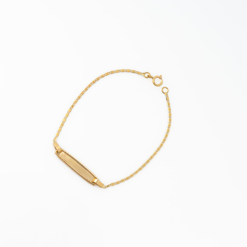 Pulsera Placa T.Plano
