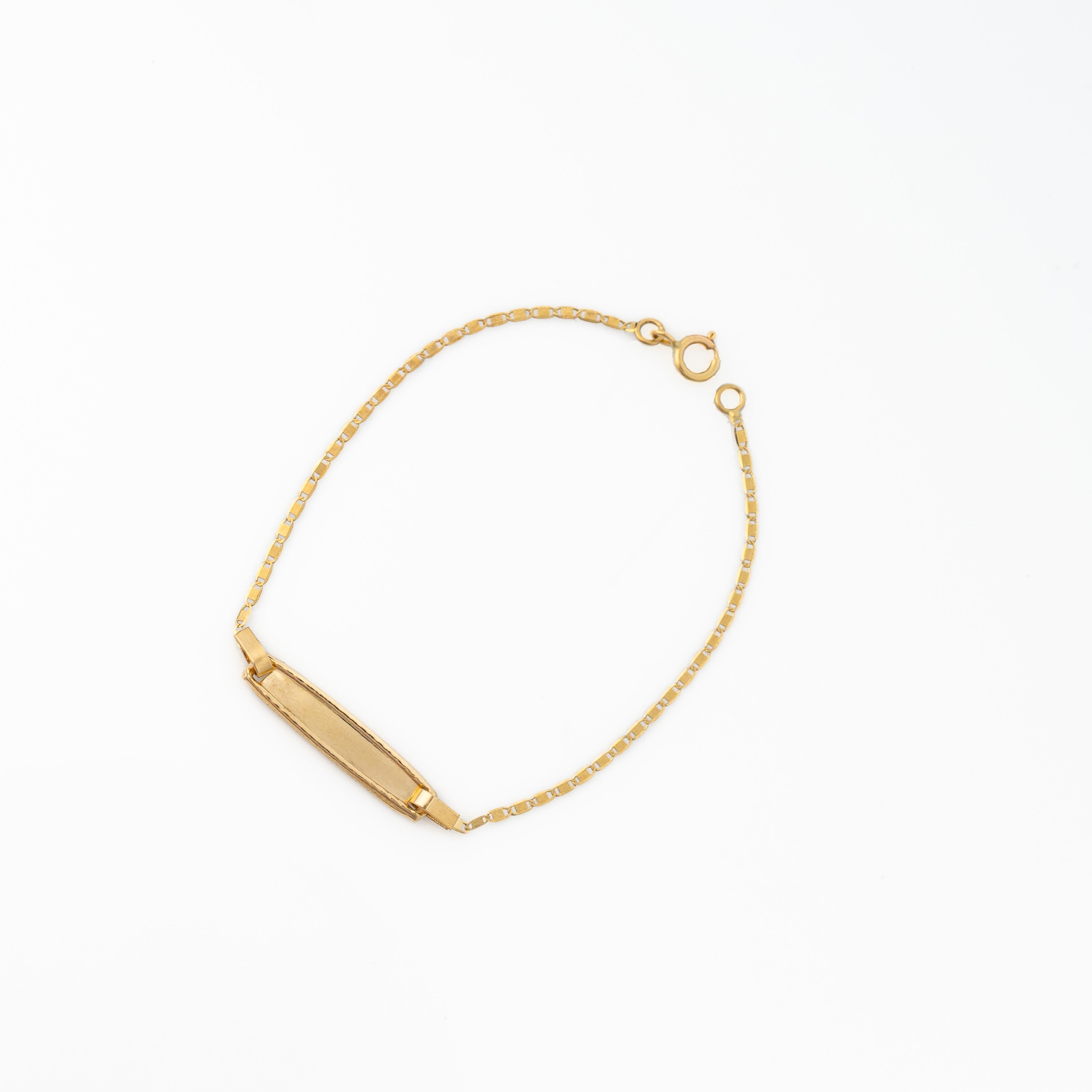 Pulsera Placa T.Plano
