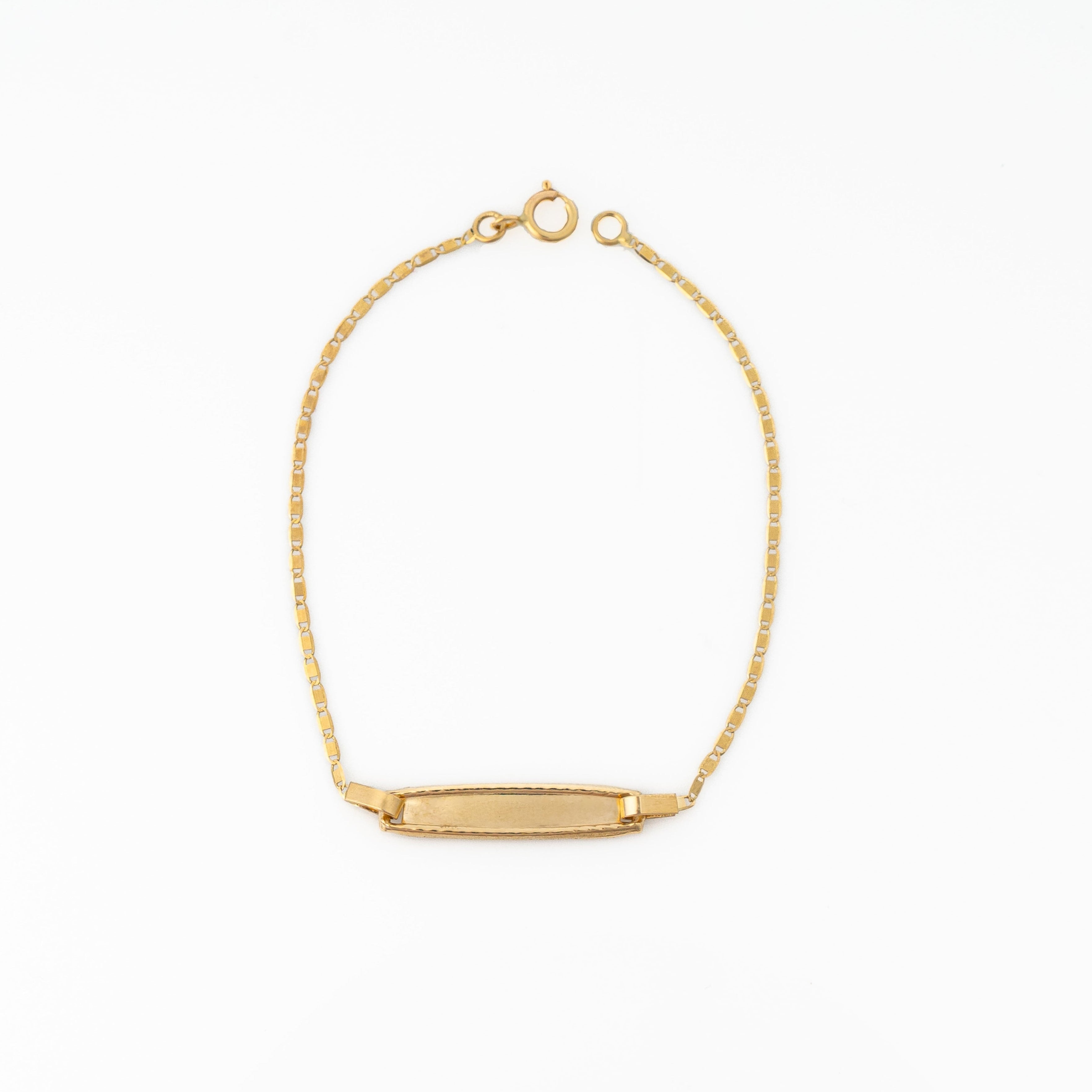 Pulsera Placa T.Plano