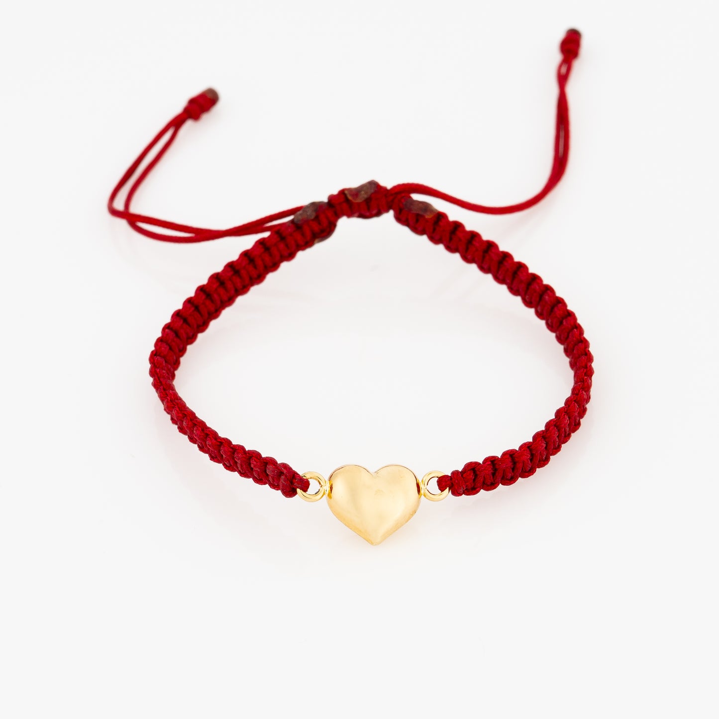Pulsera Tejida Corazon