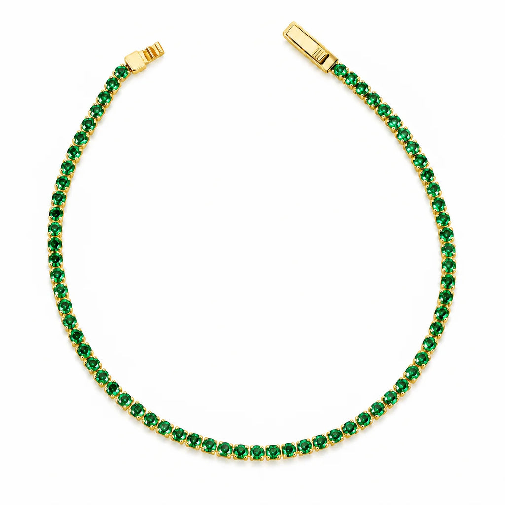 Pulsera Tennis Green