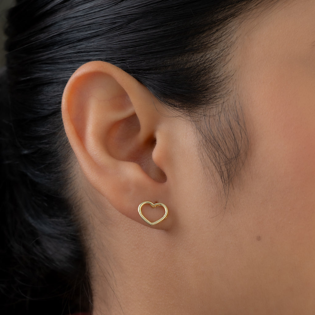 Topos Silueta Corazon 8mm