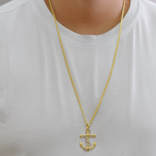 Chinese chain set + anchor pendant