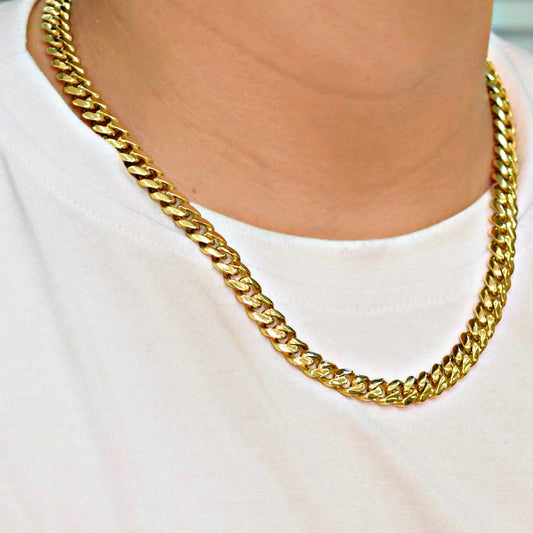 solid cuban weave chain 50cm/8.8mm