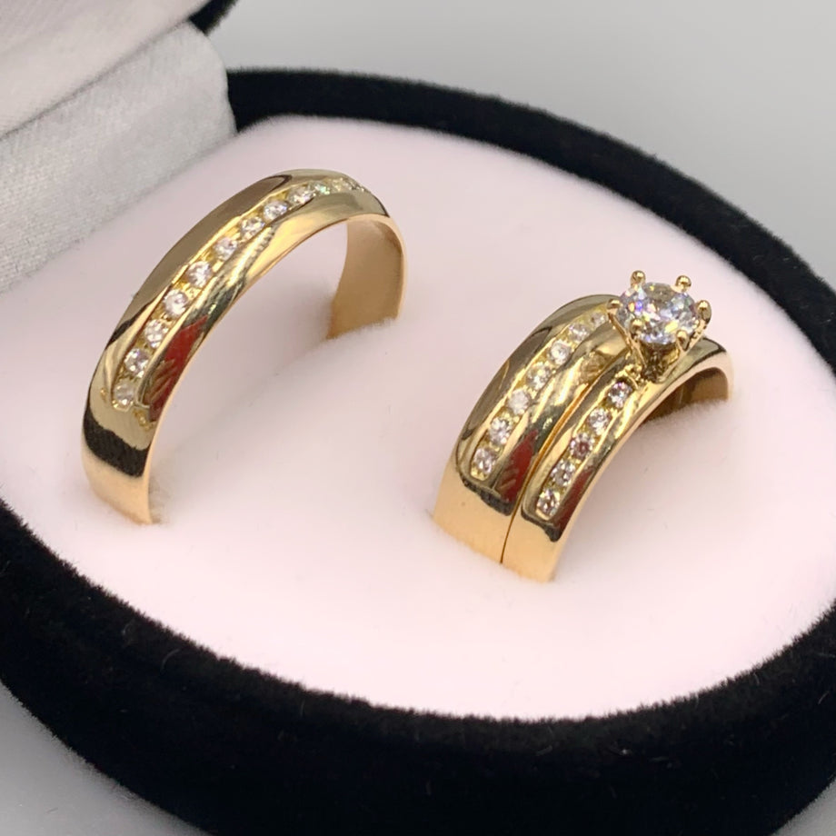 Medidor de anillo para anillos de compromiso, juegos de anillos de boda,  anillos de cóctel de moda y alianzas de boda para hombres y mujeres